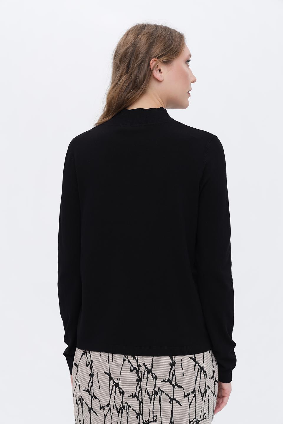 Пуловер Gerry Weber чёрный с горлом