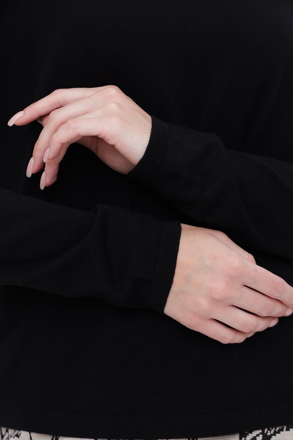 Пуловер Gerry Weber чёрный с горлом