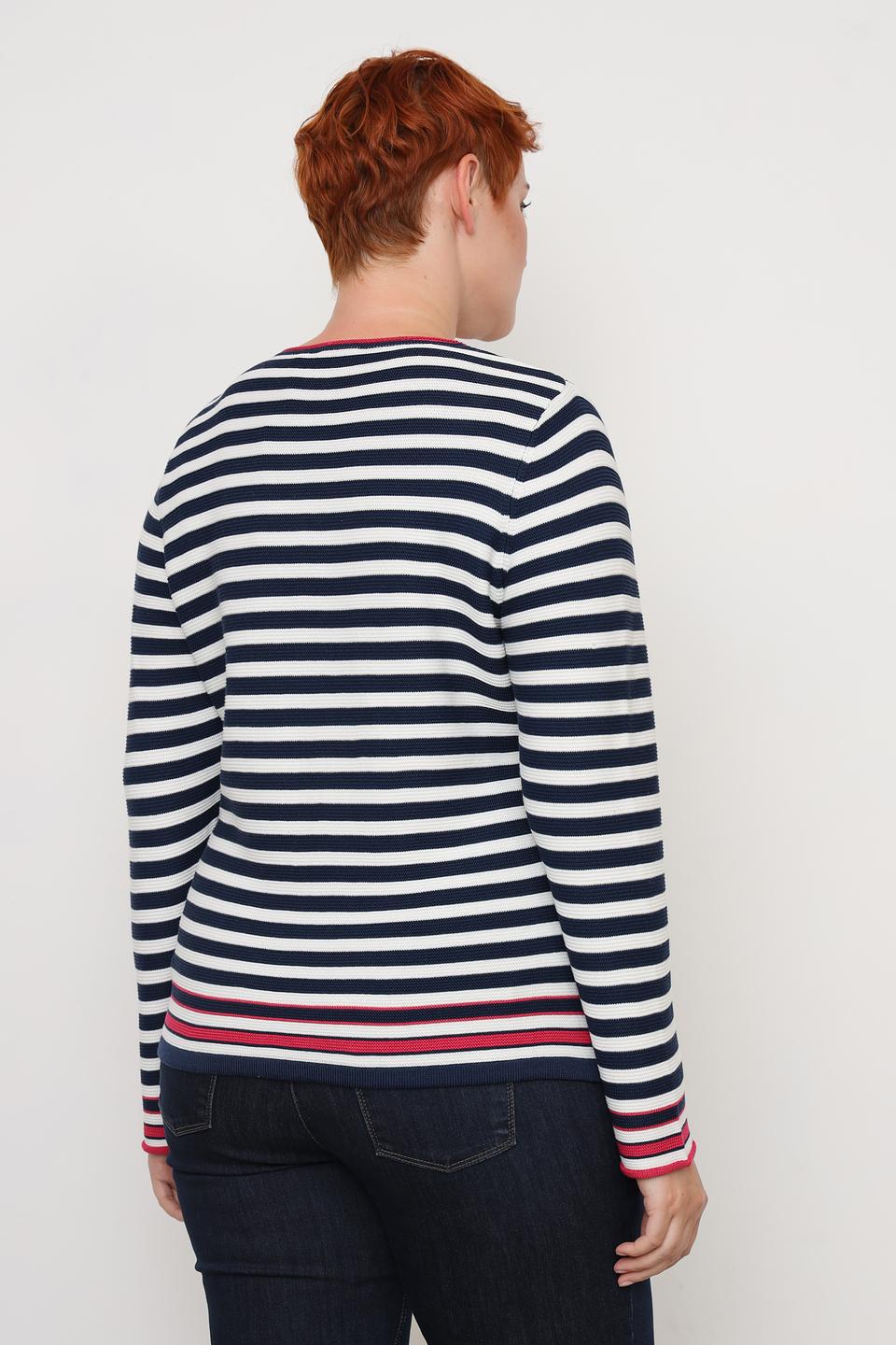 Пуловер Rabe collection в полоску