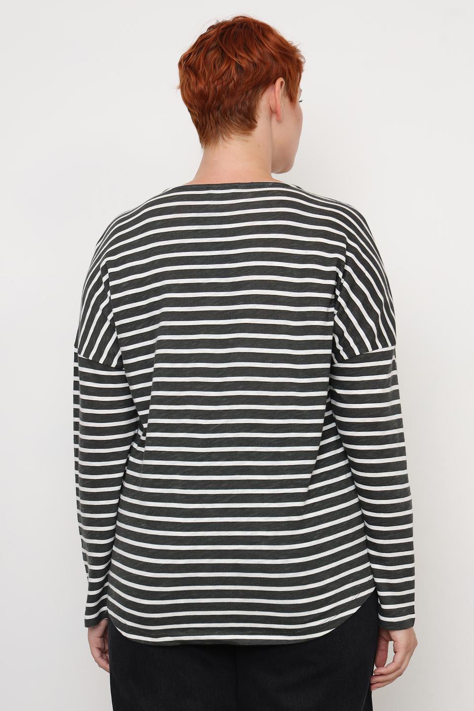 Лонгслив Via Appia в полоску