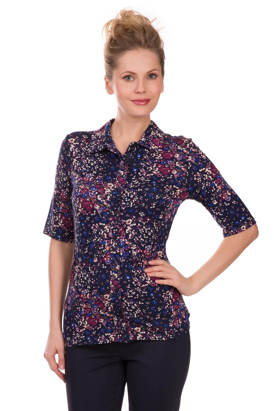 Блуза Pezzo с цветочным принтом