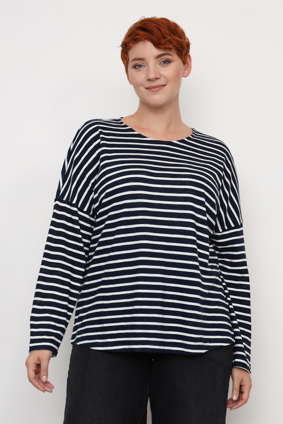 Лонгслив Via Appia в полоску