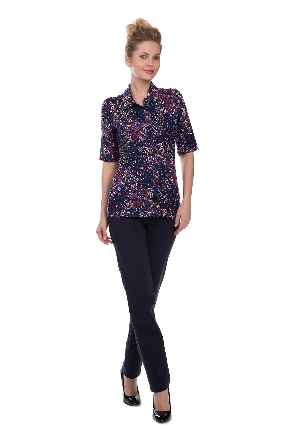 Блуза Pezzo с цветочным принтом