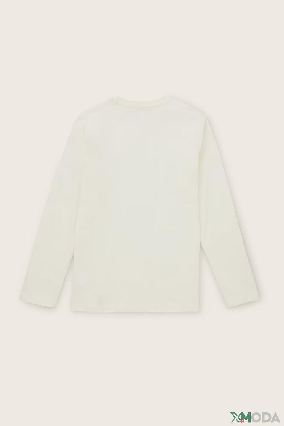 Лонгслив Tom Tailor белый