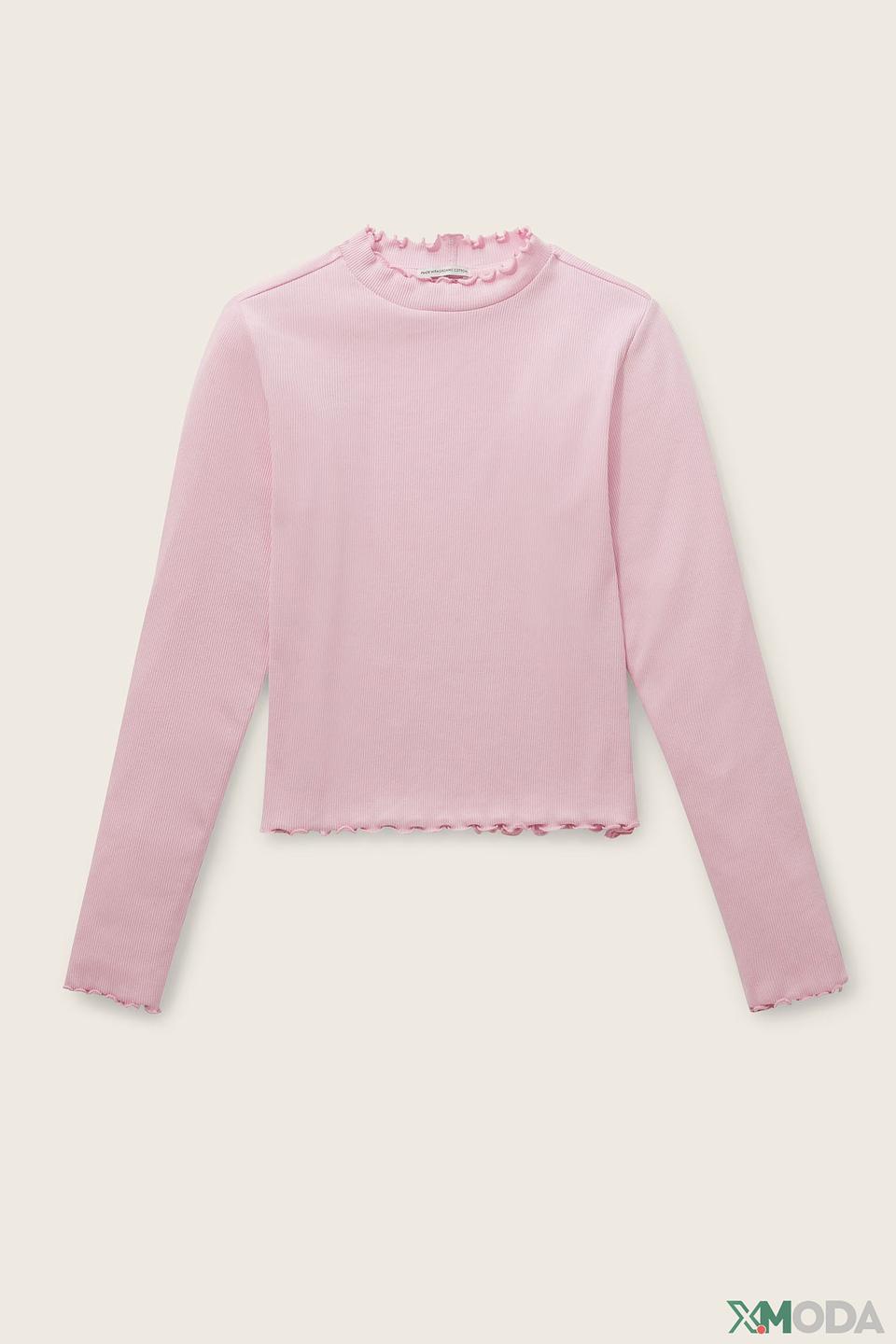 Лонгслив Tom Tailor дев. розовый