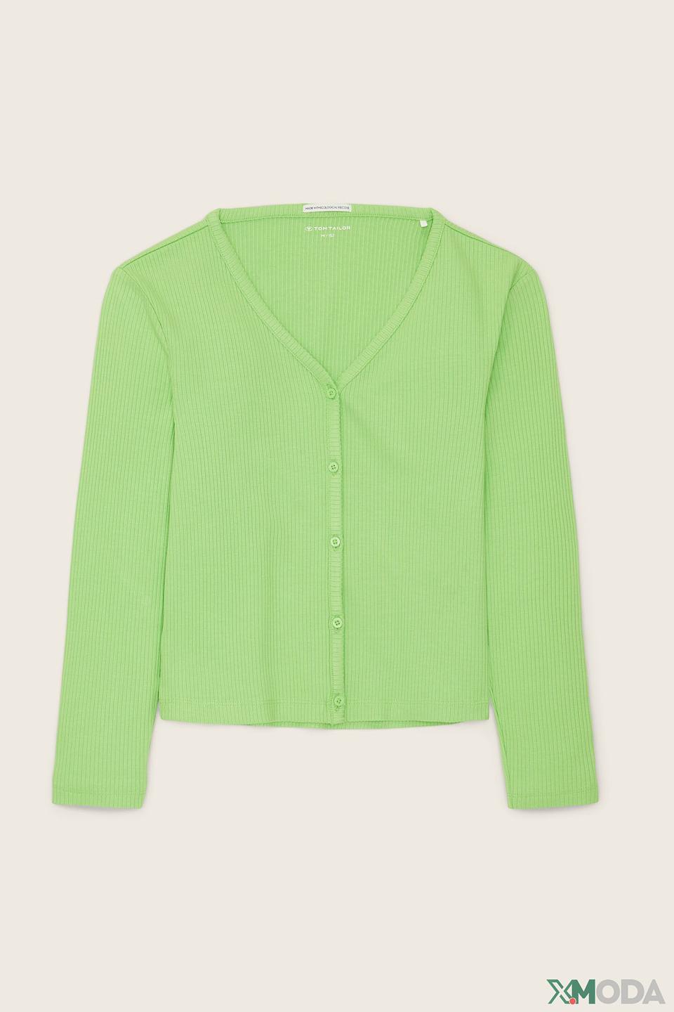 Лонгслив Tom Tailor дев. лайм