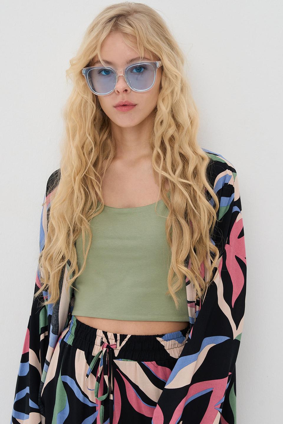 Рубашка VAY с цветочным принтом