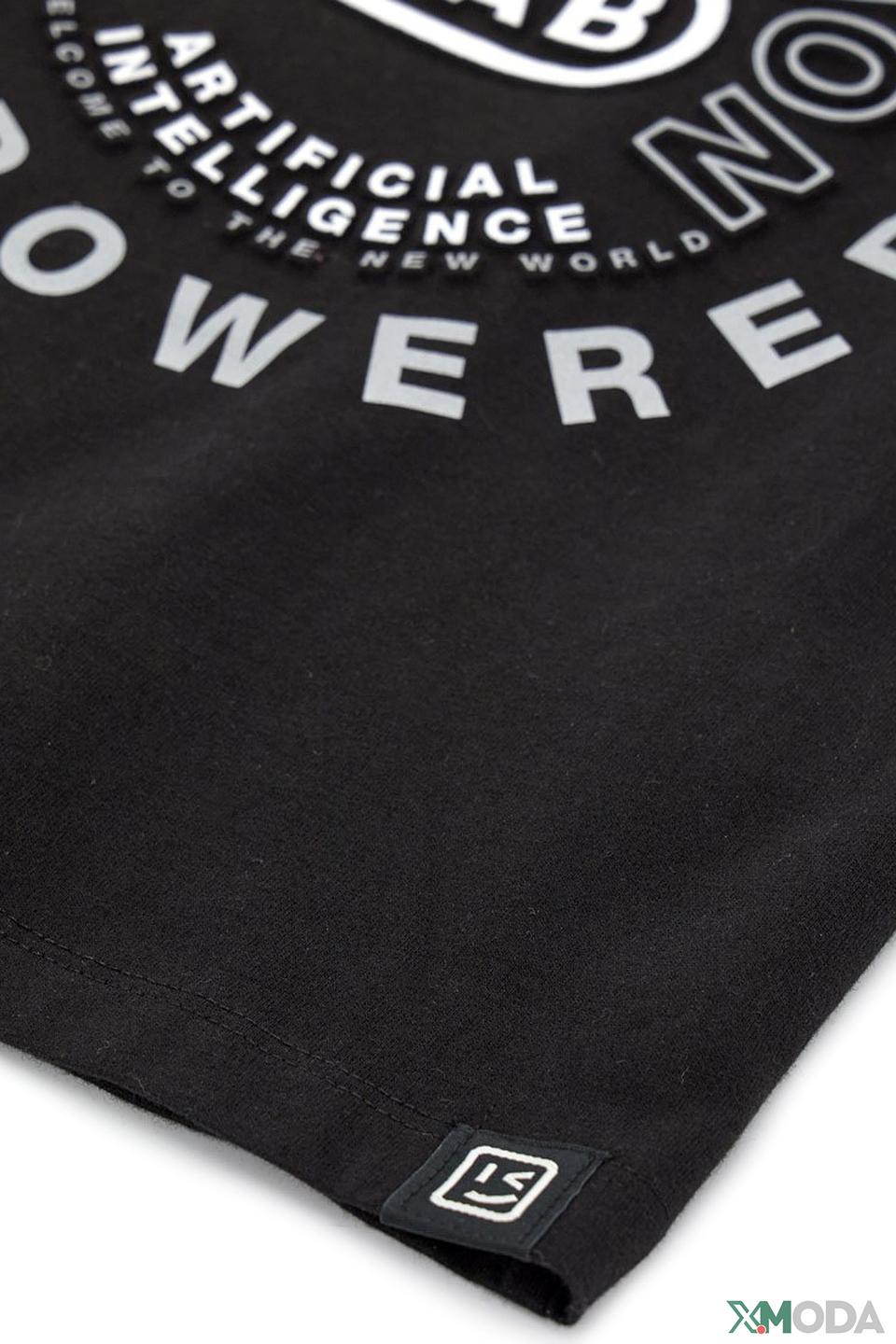 Лонгслив Original Marines чёрный с принтом