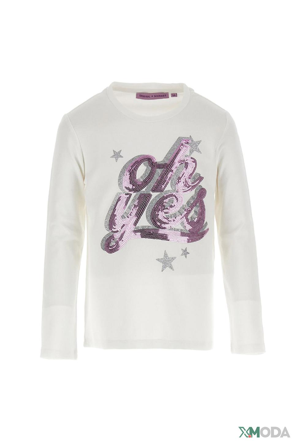 Лонгслив Original Marines дев. с пайетками