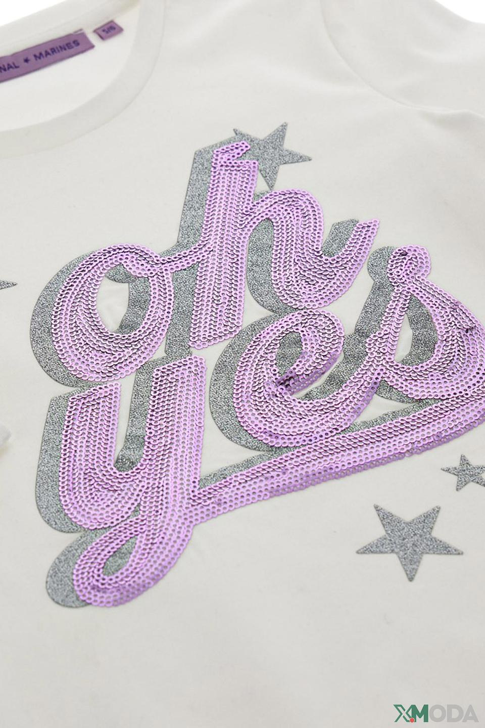 Лонгслив Original Marines дев. с пайетками