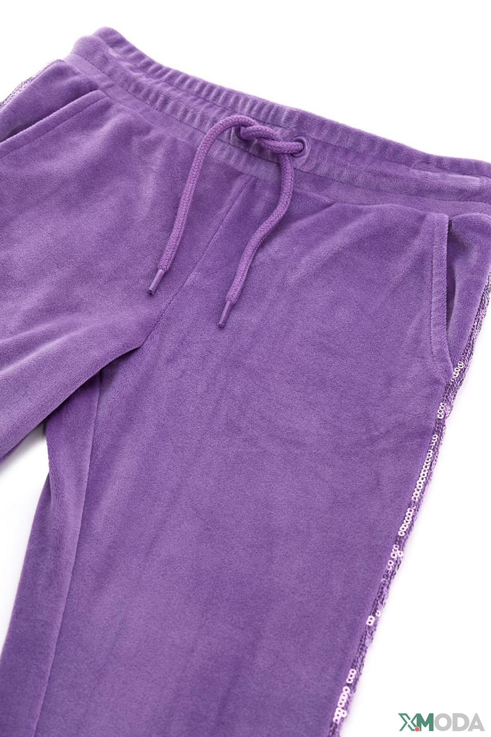 Брюки Original Marines дев. велюровые лиловые