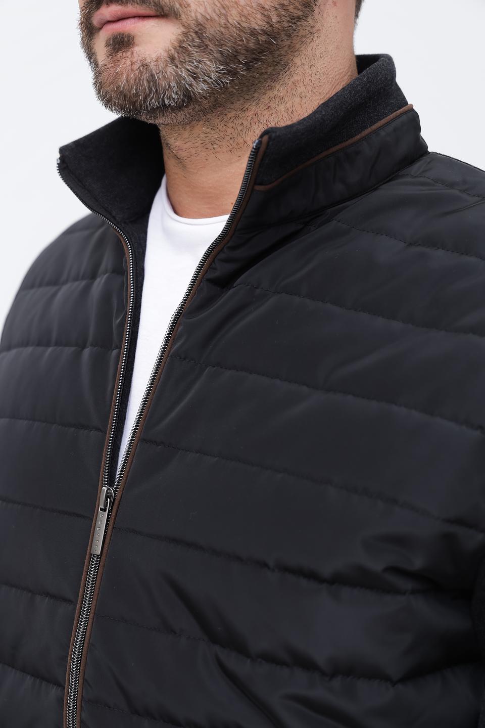 Кардиган Bugatti стеганый черный