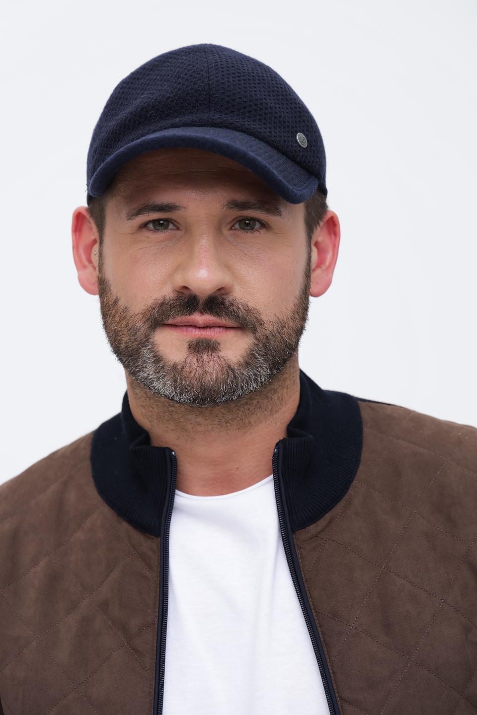 Кепка Bugatti ACC мужская тёмно-синяя