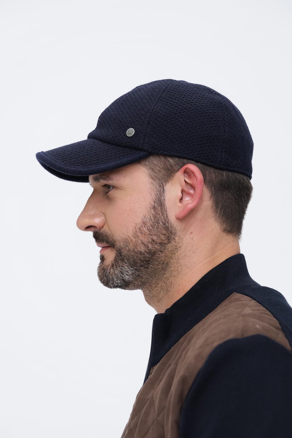 Кепка Bugatti ACC мужская тёмно-синяя