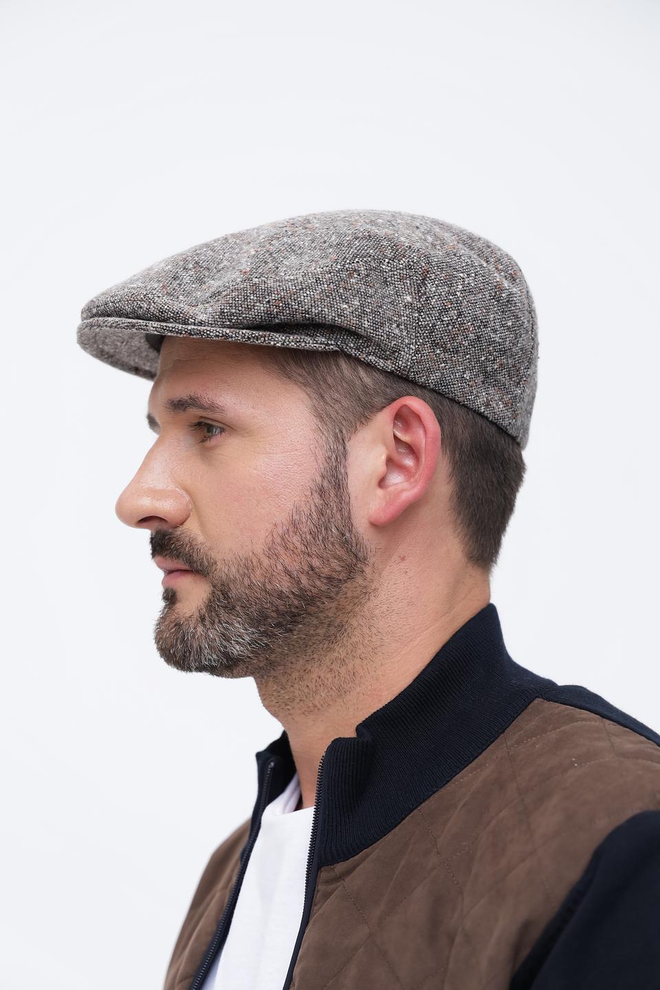 Кепка Wegener в клетку серая