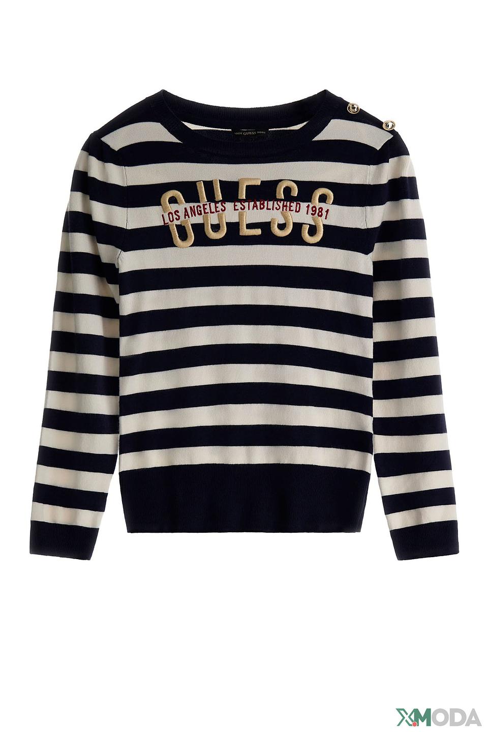 Джемпер Guess дев. в полоску