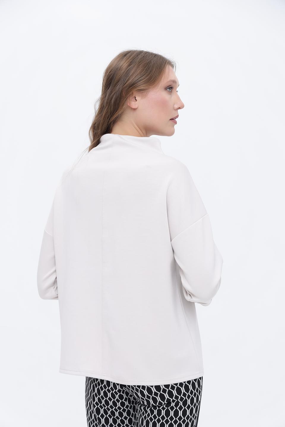 Пуловер Broadway бежевый с рукавом 3/4