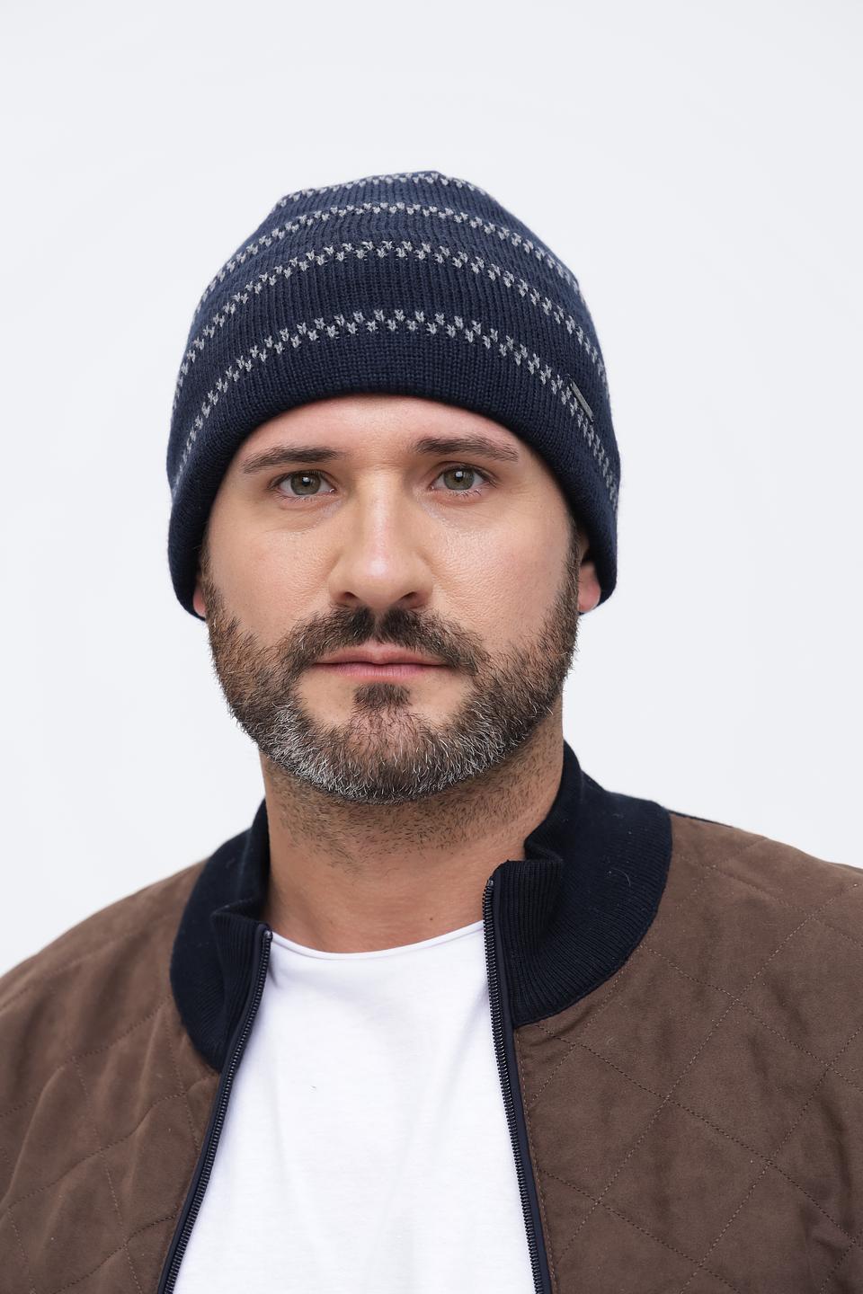 Шапка Wegener мужская вязаная