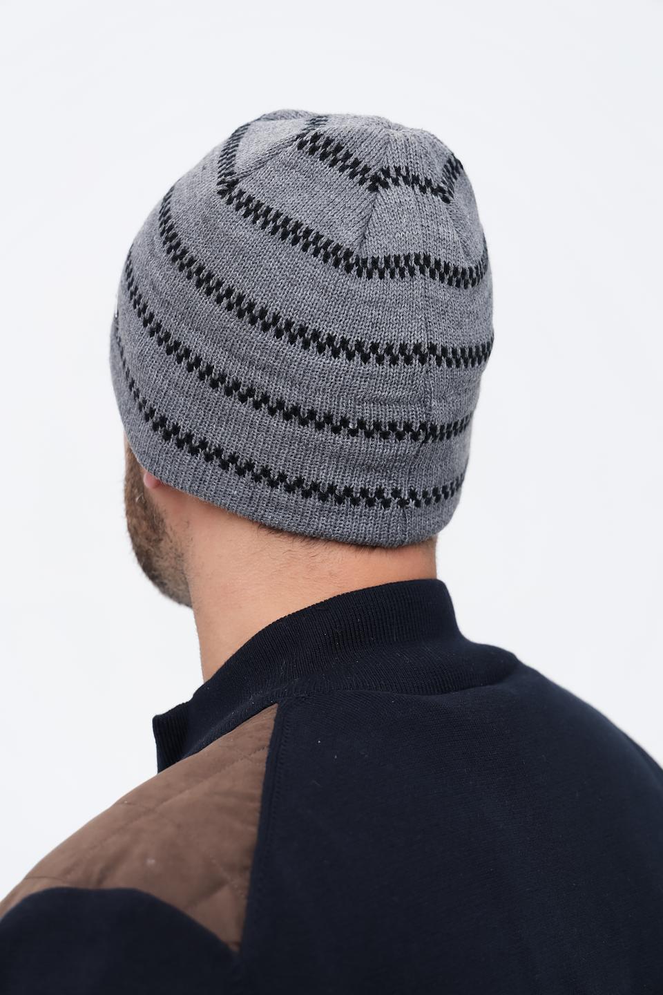 Шапка Wegener мужская серая