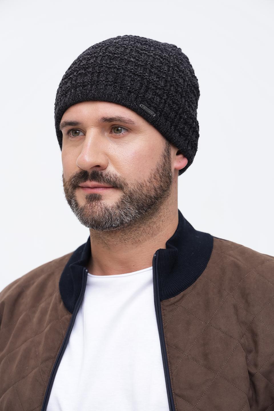 Шапка Wegener мужская чёрная