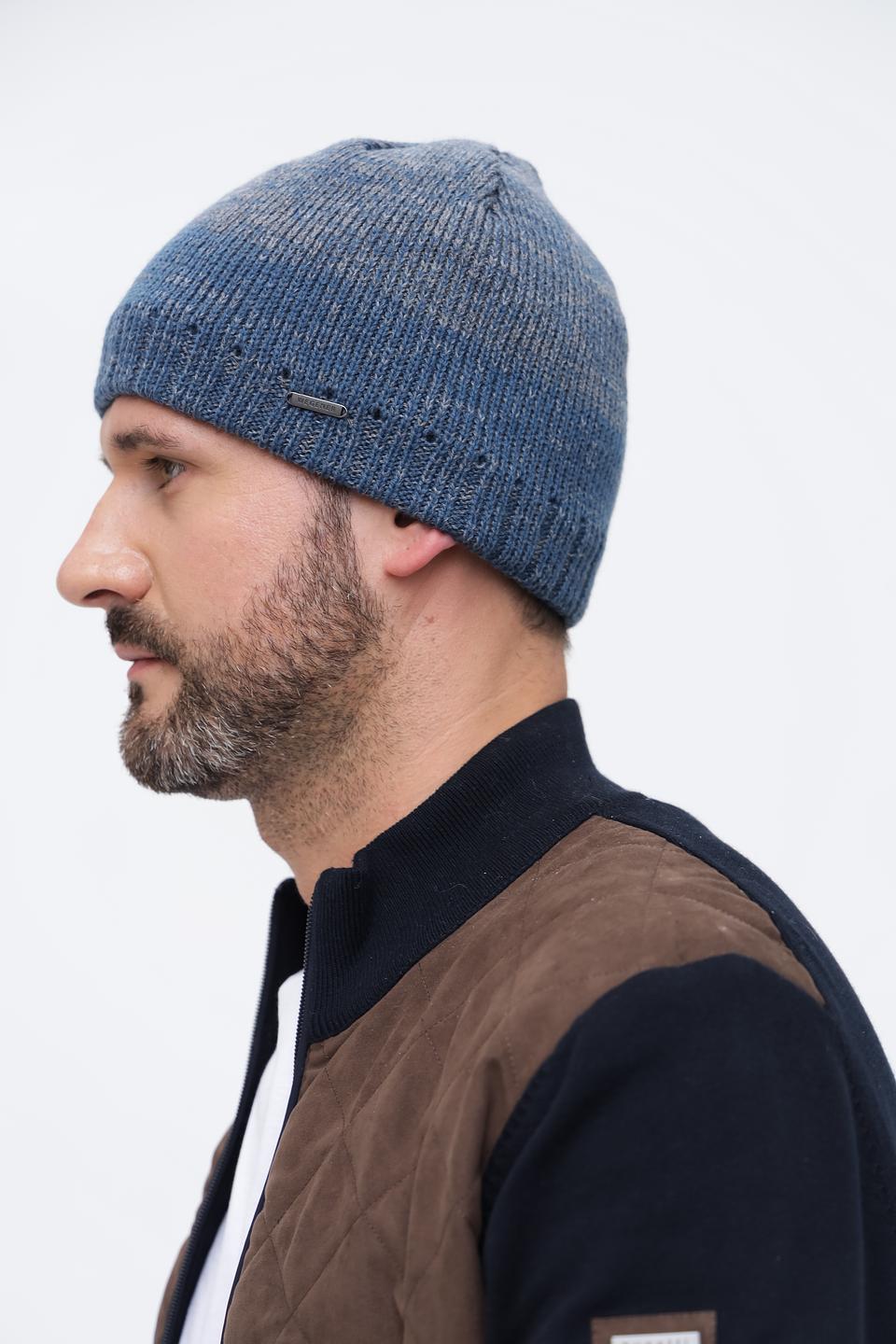 Шапка Wegener мужская серая