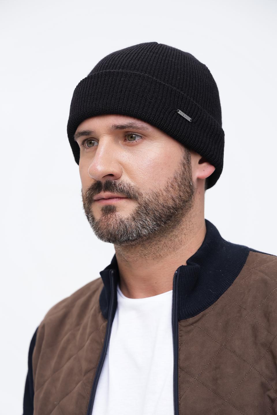 Шапка Bugatti ACC чёрная