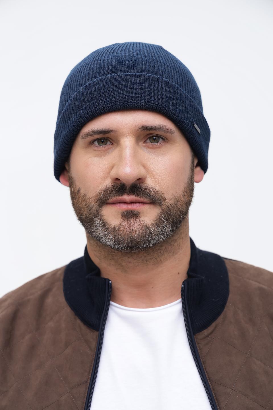 Шапка Bugatti ACC синяя