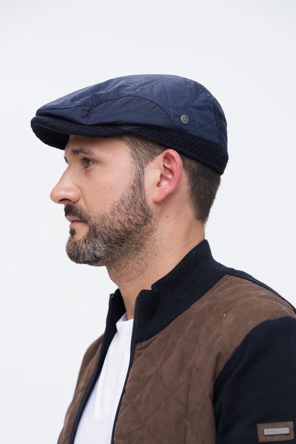 Кепка Bugatti ACC стеганая синяя