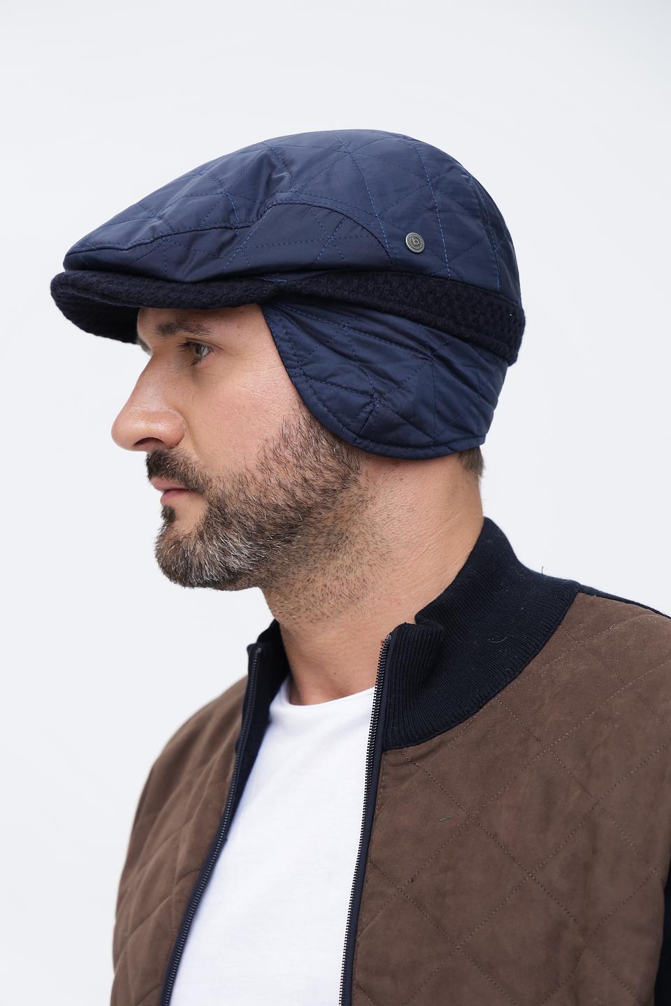 Кепка Bugatti ACC стеганая синяя