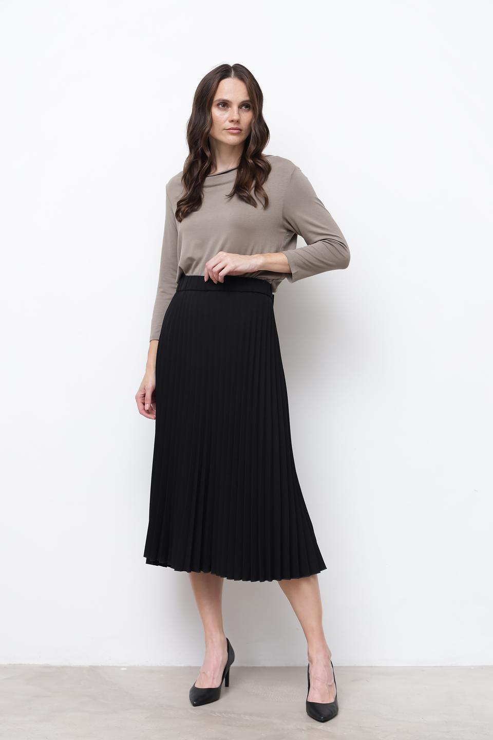 Пуловер Broadway бежевый с драпировкой