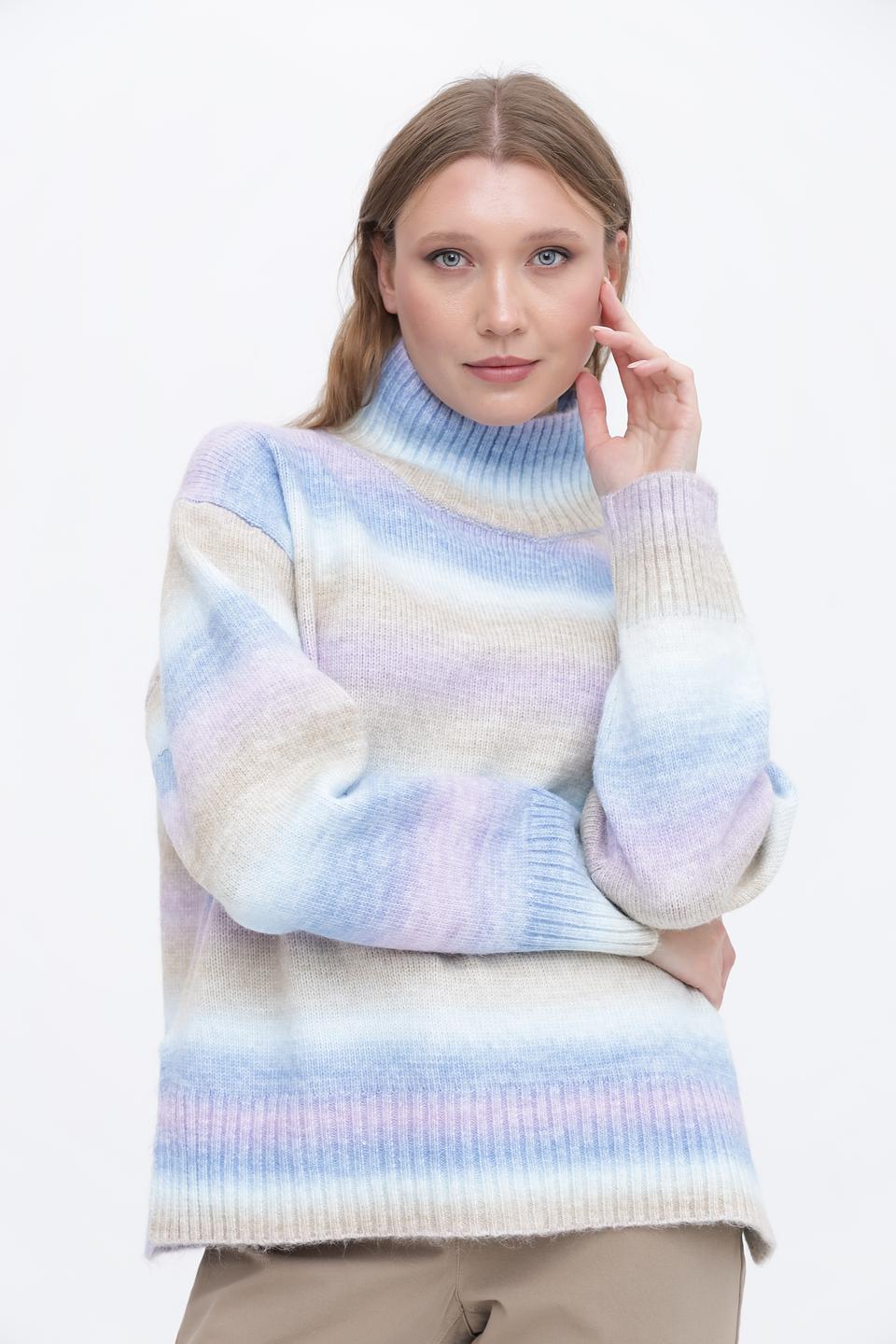 Пуловер Broadway полосатый