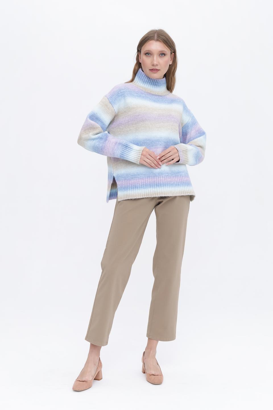 Пуловер Broadway полосатый