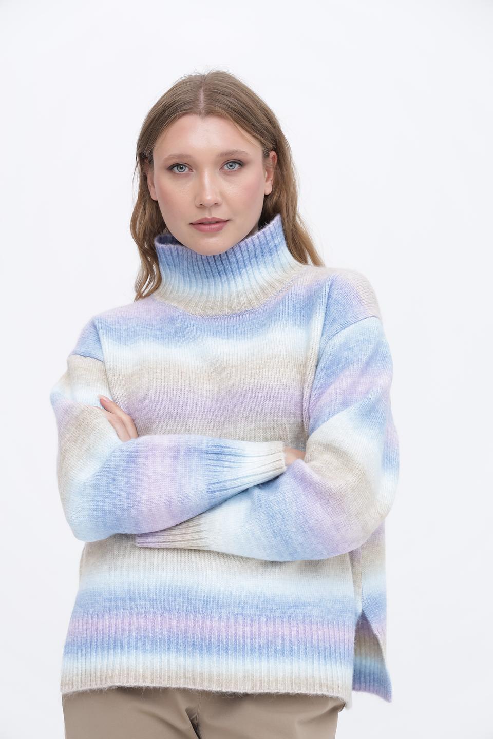 Пуловер Broadway полосатый