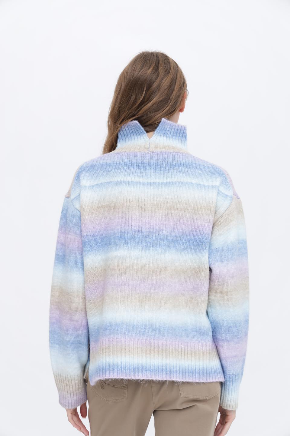 Пуловер Broadway полосатый