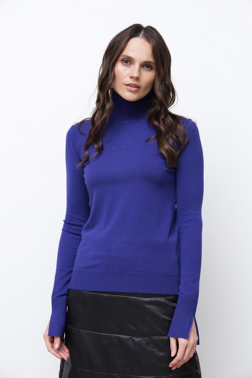 Водолазка Ice Play женская синяя