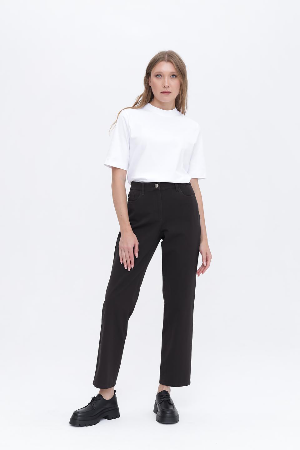 Джинсы Zerres чёрные прямые