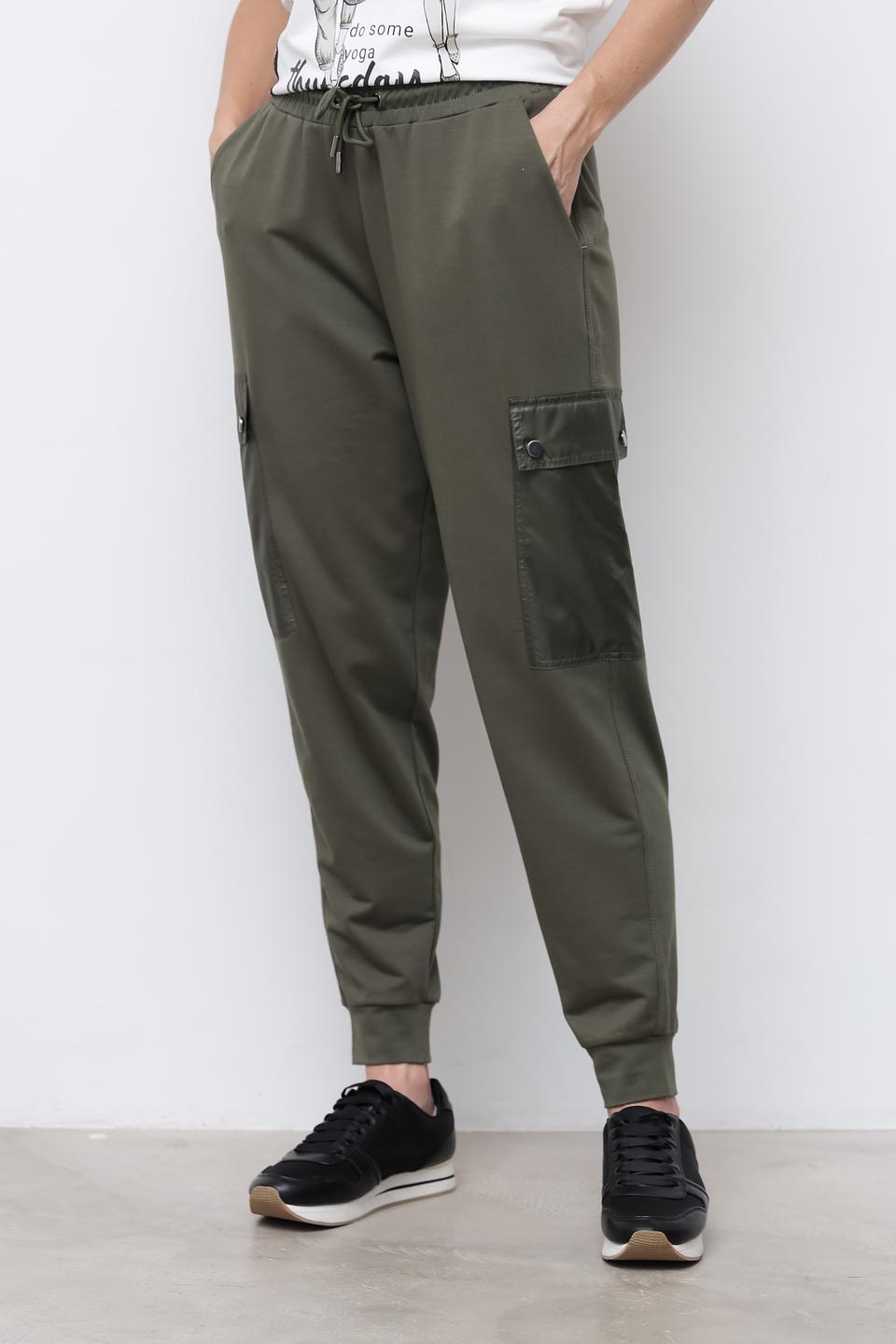 Брюки трикотажные Margittes хаки