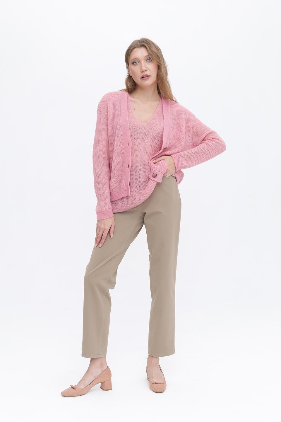 Джинсы Zerres бежевые прямые