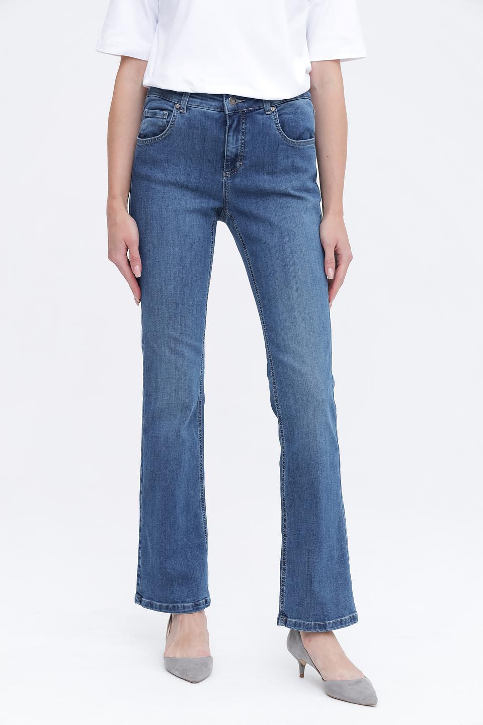 Джинсы Angels клеш синие