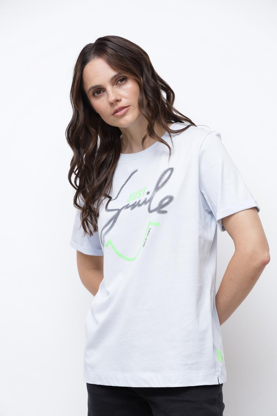 Футболка Marc Cain Sports с принтом