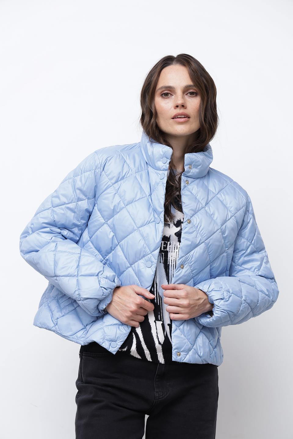 Куртка Marc Cain стеганая голубая