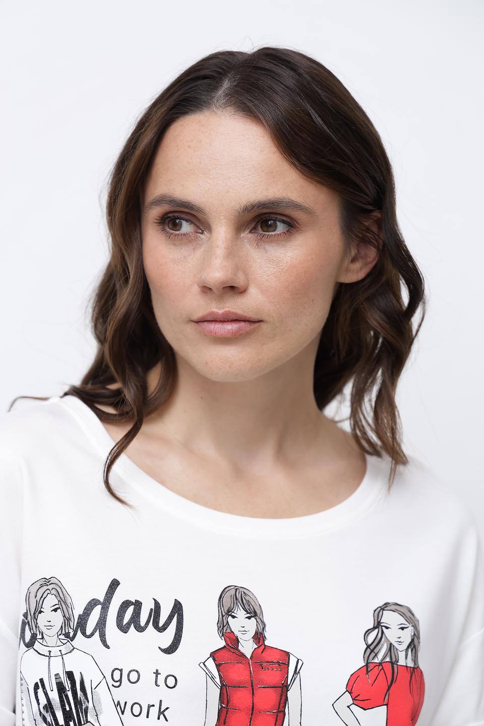 Футболка Monari с принтом