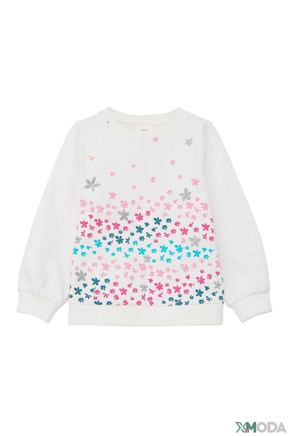 Джемпер s.Oliver дев. с цветами