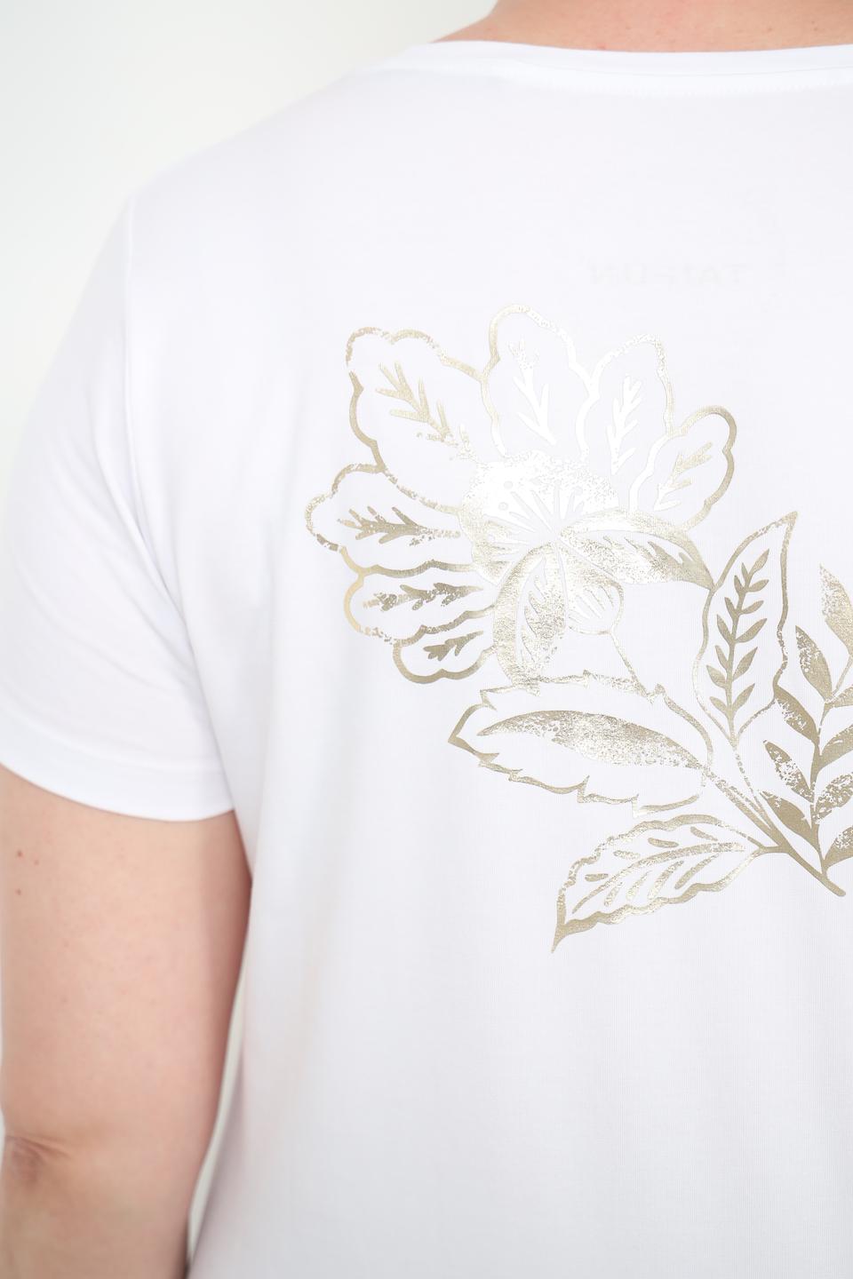 Футболка Taifun с цветочным принтом