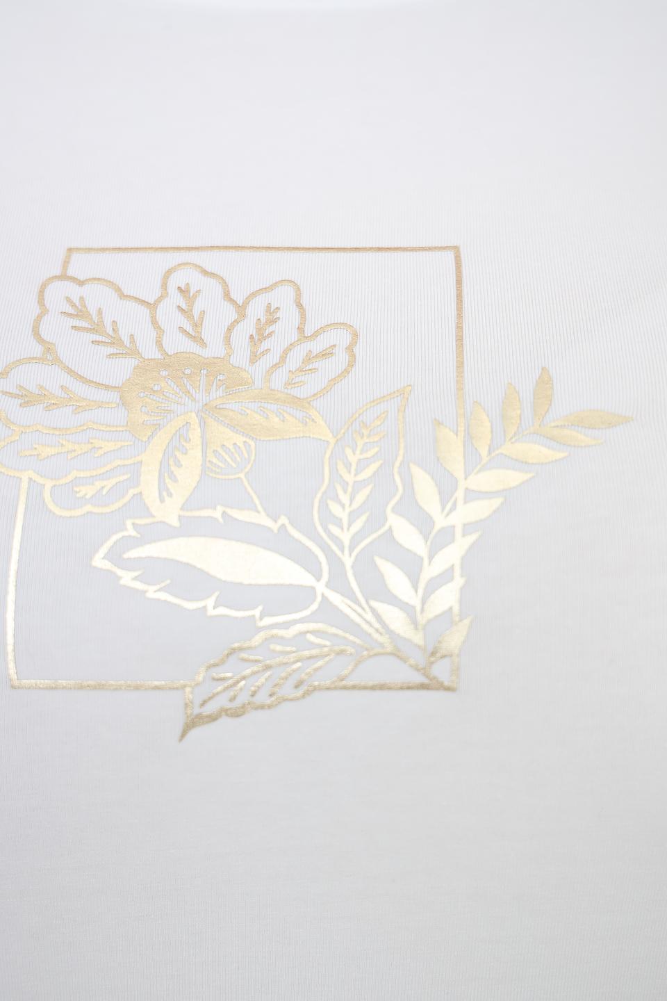 Футболка Taifun с цветочным принтом