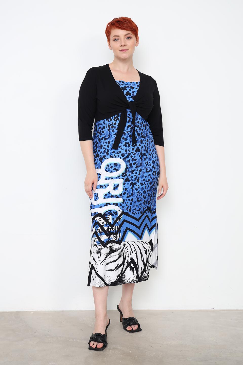 Жакет Doris Streich с завязками чёрный