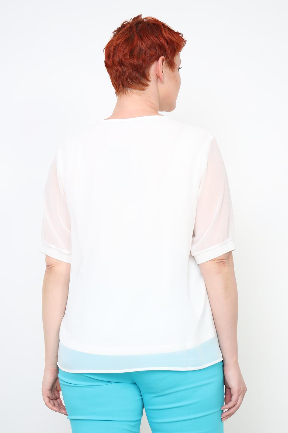 Блуза Via Appia DUE белая