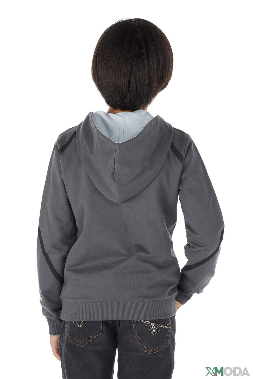 Джемпер Guess серый с логотипом