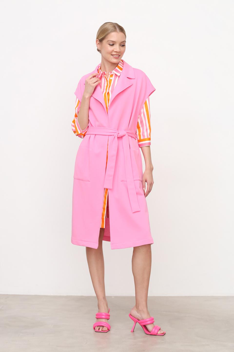 Жакет You Just White фуксия