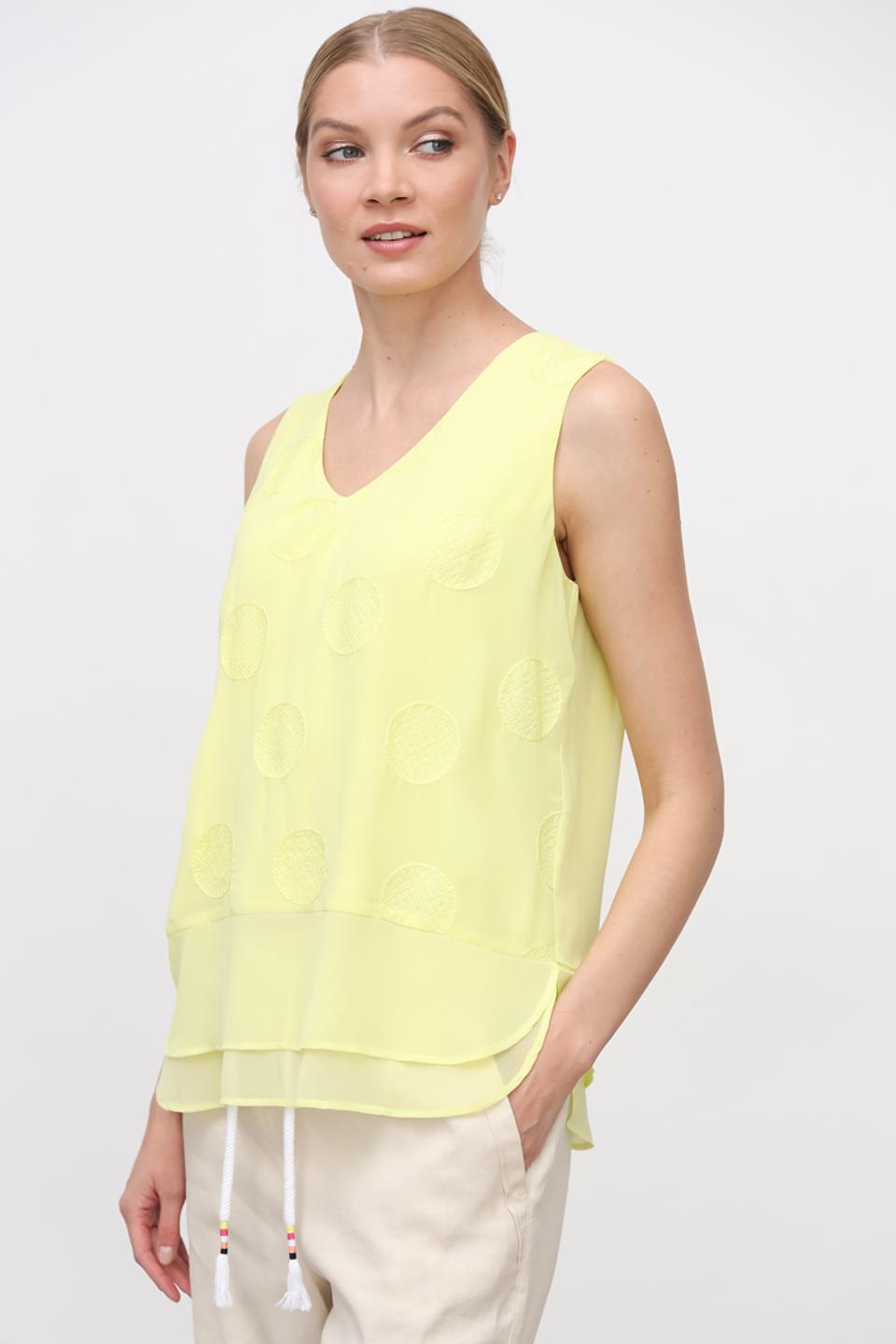 Топ SE Stenau с кругами жёлтый